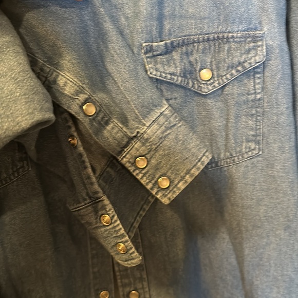 Real Ranch Workwear 2XLT Men’s with pearl snaps. Good used condition. - Picture 4 of 9